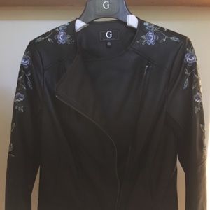 Giuliana Rancic moto jacket